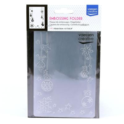 Vaessen Creative Embossing Folder - Stern Flocke